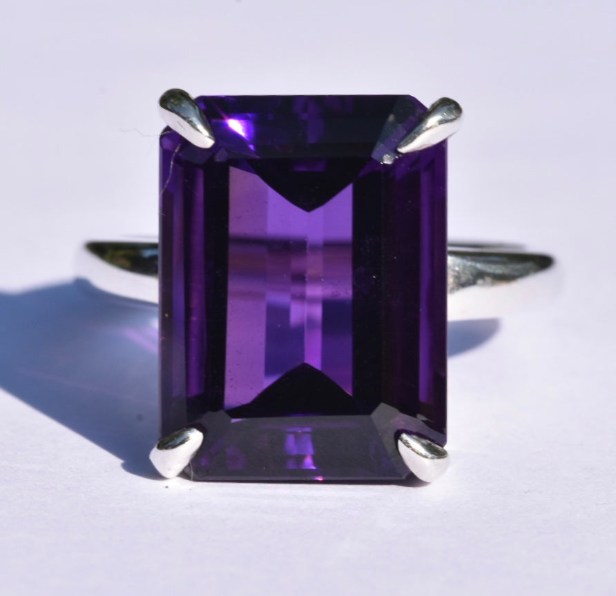 Tiffany & Co Amethyst Ring 925