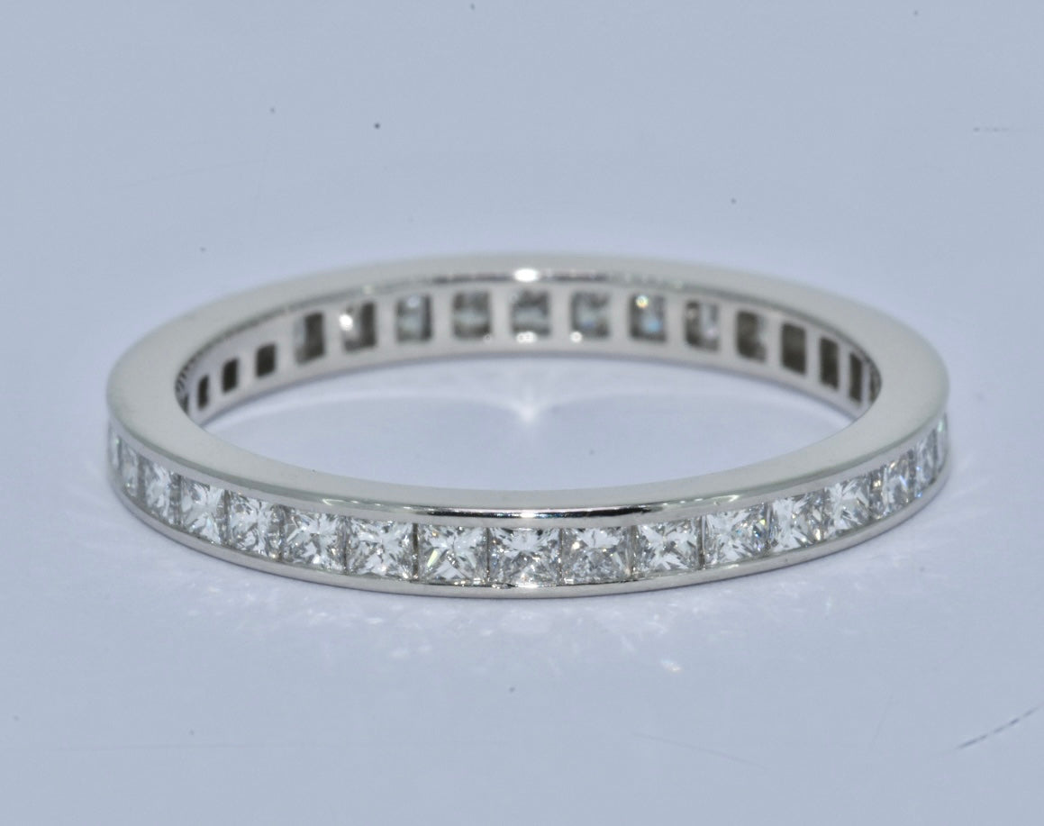 Tiffany & Co Platinum Diamond Eternity Ring