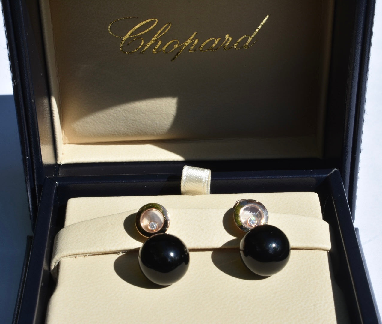 Chopard Happy Diamond Earrings 18k