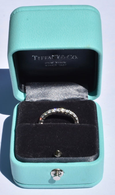 Tiffany & Co. Platinum Diamond Eternity Ring