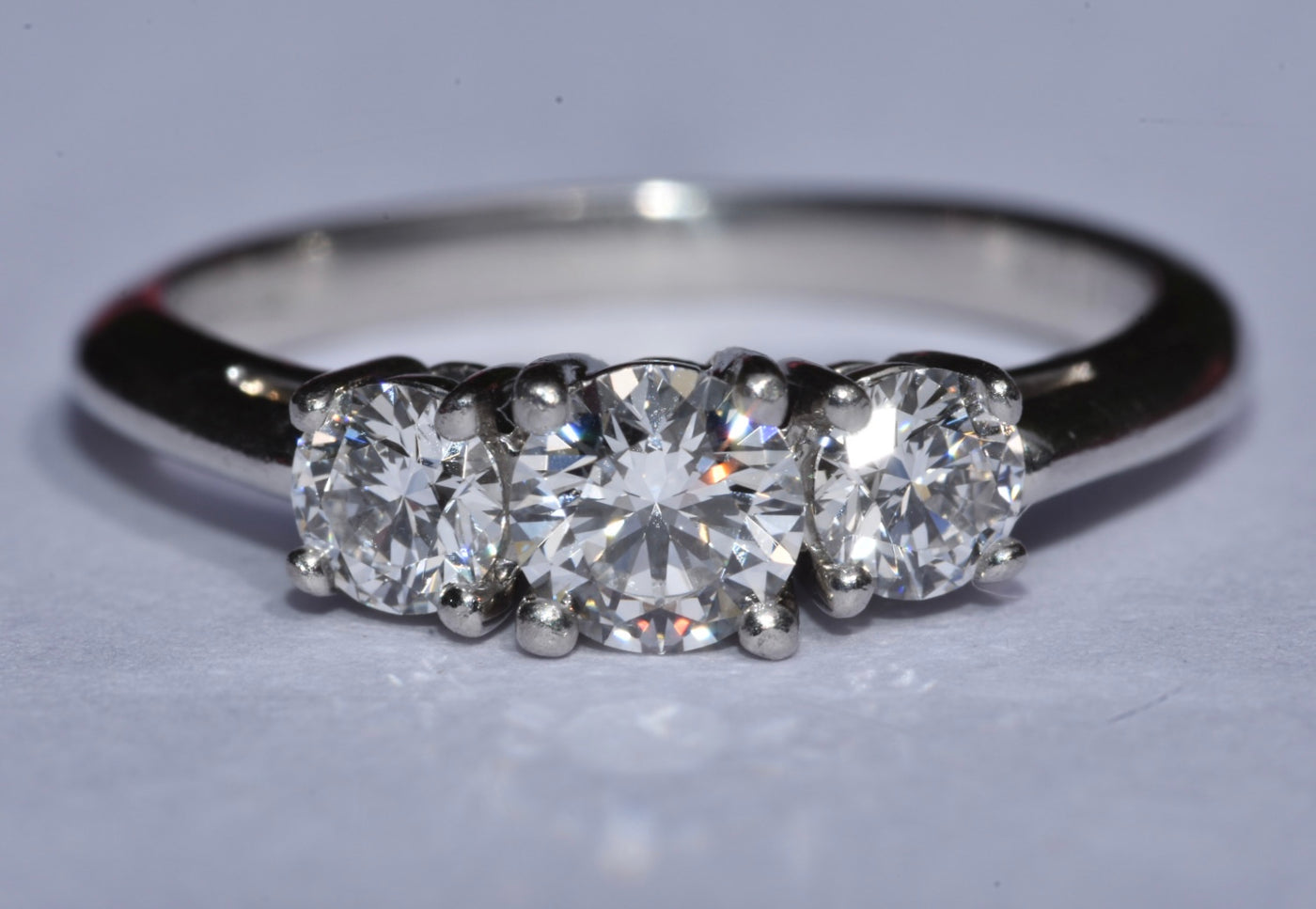 Tiffany & Co Platinum Diamond Engagement Ring