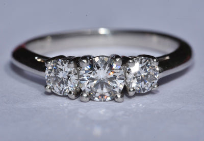 Tiffany & Co Platinum Diamond Engagement Ring