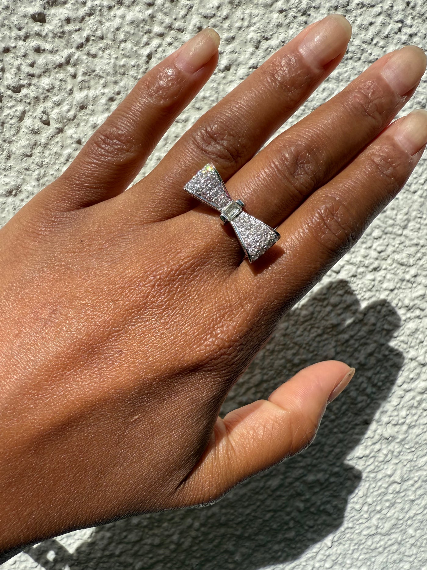 Anita Ko Diamond Bow Ring 18k