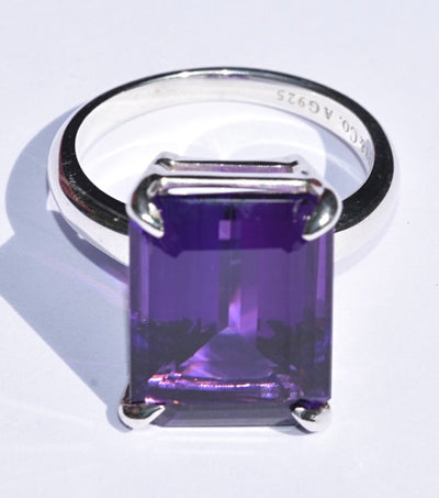 Tiffany & Co Amethyst Ring 925