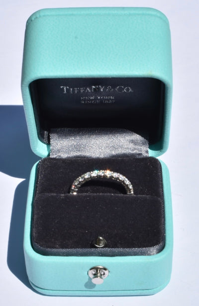 Tiffany & Co. Platinum Diamond Eternity Ring
