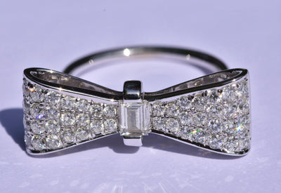 Anita Ko Diamond Bow Ring 18k