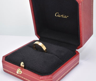 Cartier Love Diamond Ring 18k
