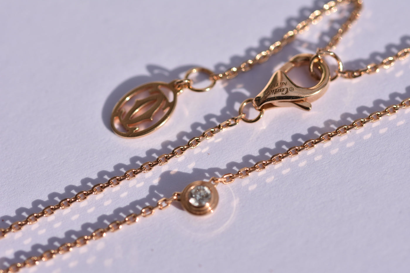 Cartier Diamond Necklace 18k