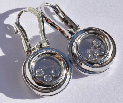 Chopard Happy Diamond Earrings 18k