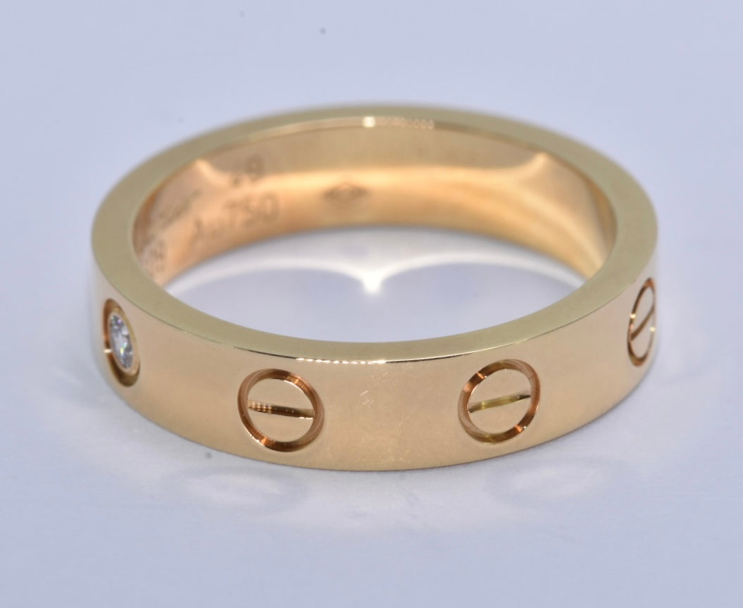 Cartier Love Diamond Ring 18k