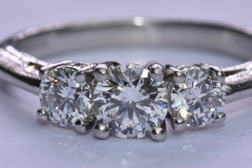 Tiffany & Co Platinum Diamond Engagement Ring