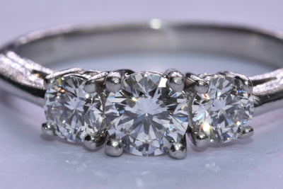 Tiffany & Co Platinum Diamond Engagement Ring