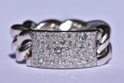 Dior Diamond Ring 18k