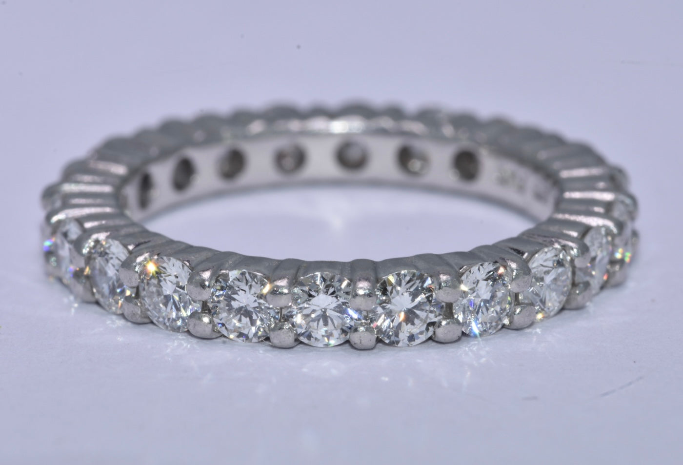 Platinum Diamond Eternity Ring 1.95 carat