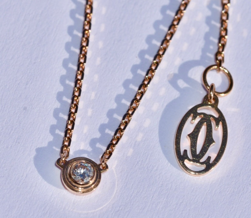 Cartier Diamond Necklace 18k
