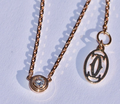 Cartier Diamond Necklace 18k