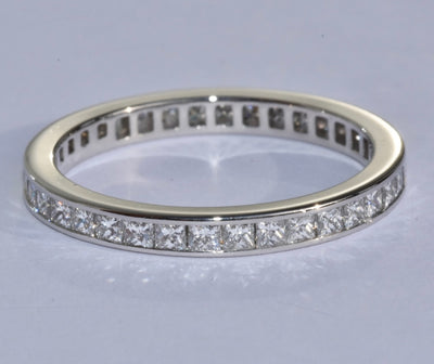 Tiffany & Co Platinum Diamond Eternity Ring