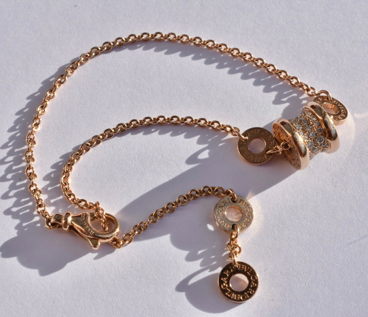 Blvgari B.Zero Diamond Bracelet 18k