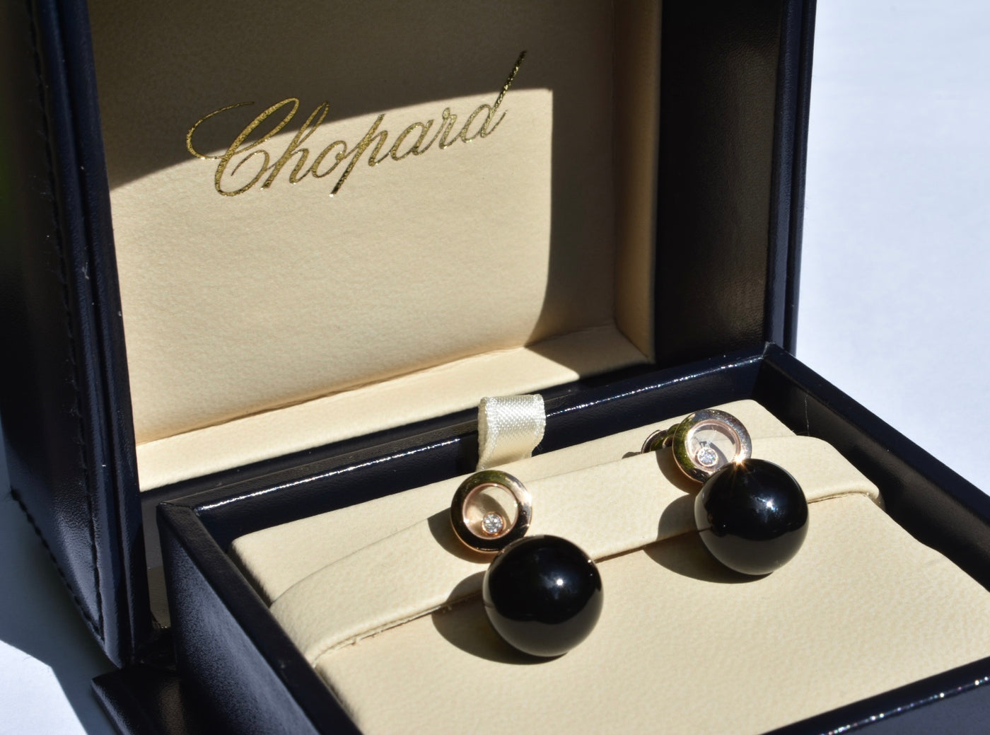 Chopard Happy Diamond Earrings 18k