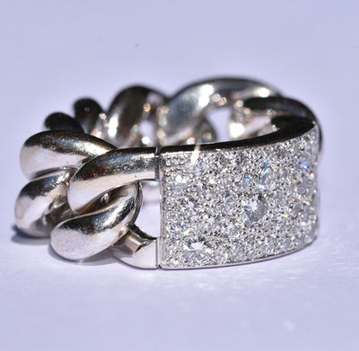 Dior Diamond Ring 18k