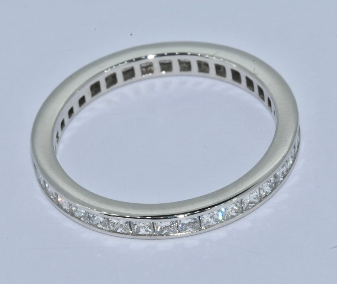 Tiffany & Co Platinum Diamond Eternity Ring