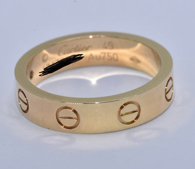 Cartier Love Diamond Ring 18k