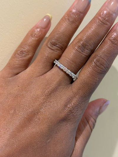 Platinum Diamond Eternity Ring 1.95 carat
