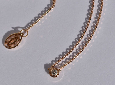 Cartier Diamond Necklace 18k