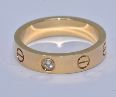 Cartier Love Diamond Ring 18k