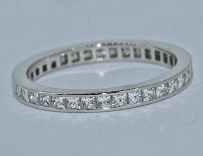 Tiffany & Co Platinum Diamond Eternity Ring