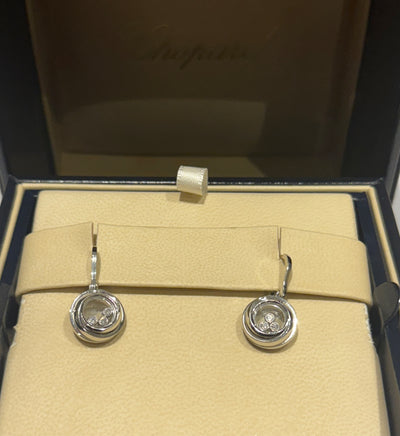 Chopard Happy Diamond Earrings 18k