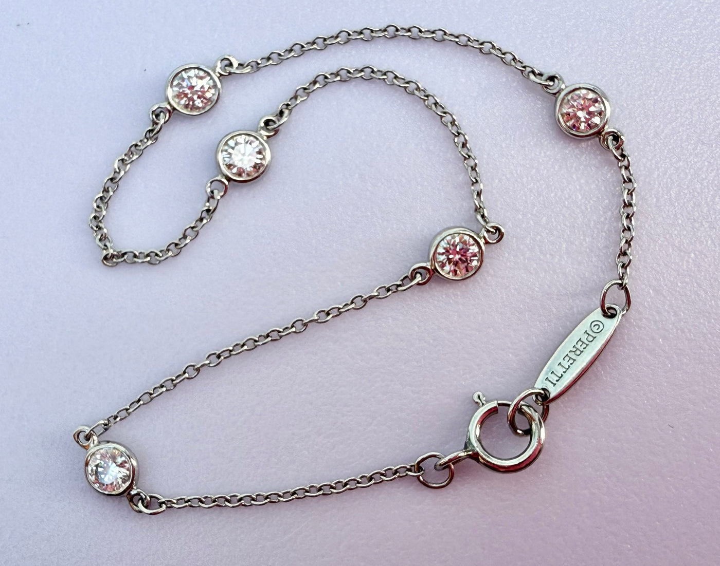 Tiffany & Co Diamond By The Yard Bracelet