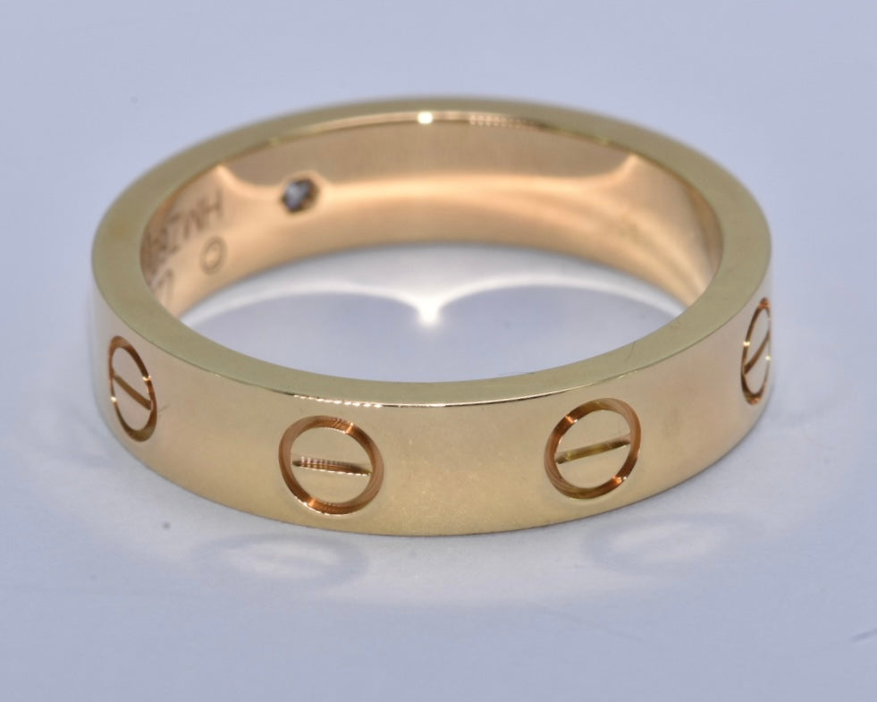 Cartier Love Diamond Ring 18k