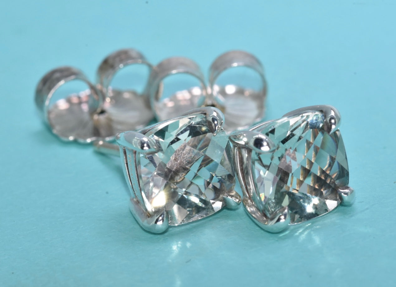 Tiffany & Co.  Green Quartz Prasiolite Earrings