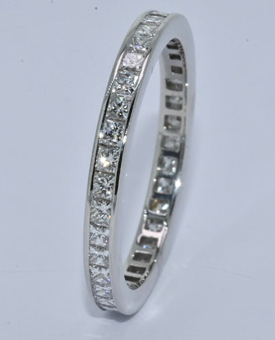Tiffany & Co Platinum Diamond Eternity Ring