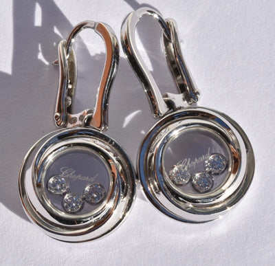 Chopard Happy Diamond Earrings 18k