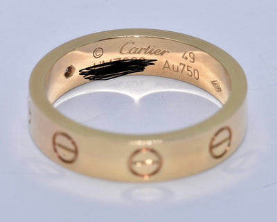 Cartier Love Diamond Ring 18k