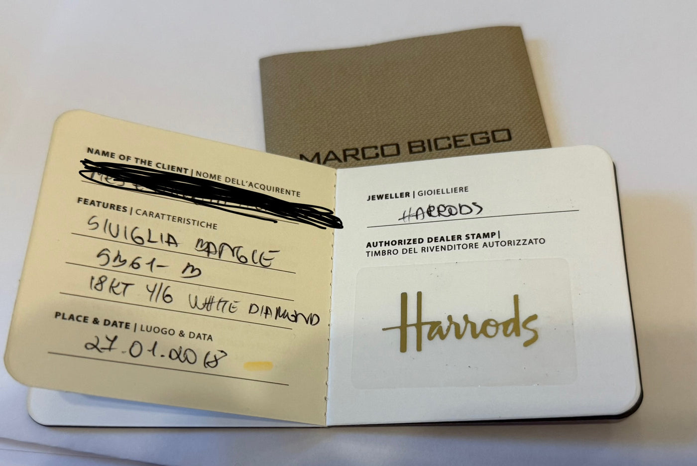Marco Bicego Siviglia Diamond Bracelet 18k