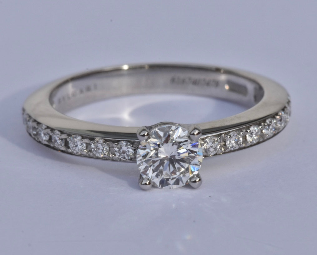 Bvlgari Griffe Diamond Engagement Ring