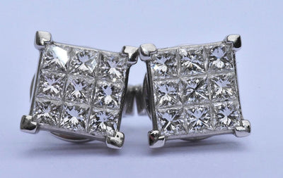 Diamond Earrings - Luxury Vintage