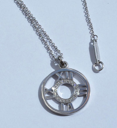 Tiffany & Co Diamond Atlas Necklace - Luxury Vintage