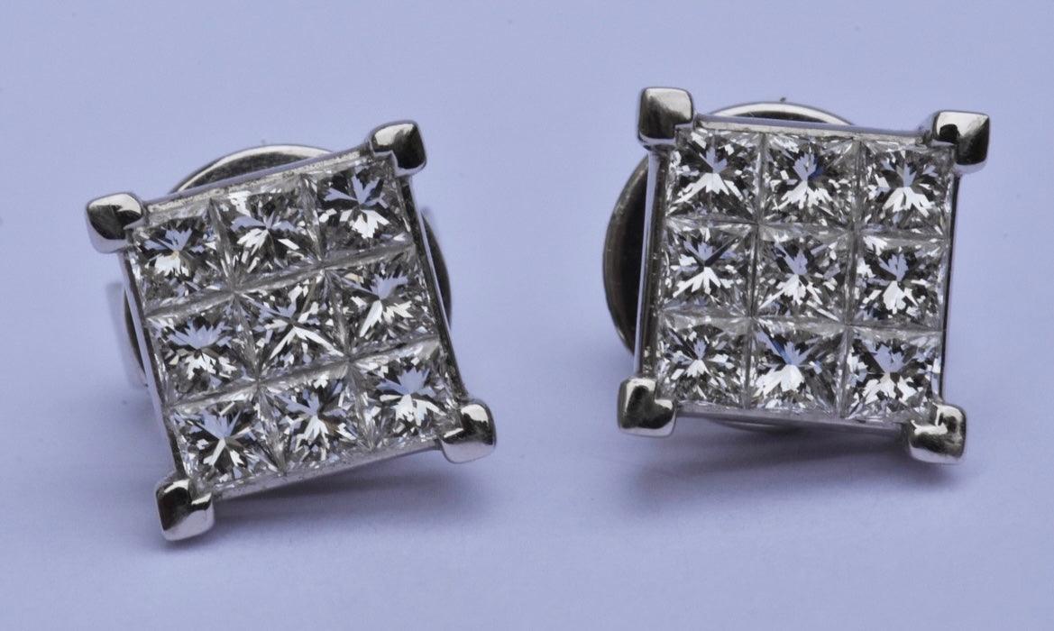 Diamond Earrings - Luxury Vintage