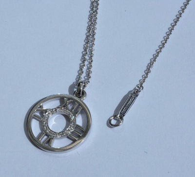 Tiffany & Co Diamond Atlas Necklace - Luxury Vintage