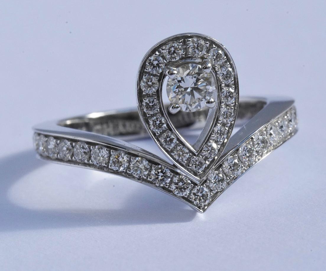 Chaumet Diamond Ring - Luxury Vintage