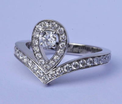 Chaumet Diamond Ring - Luxury Vintage