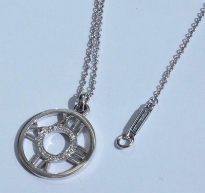 Tiffany & Co Diamond Atlas Necklace - Luxury Vintage