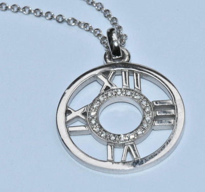 Tiffany & Co Diamond Atlas Necklace - Luxury Vintage